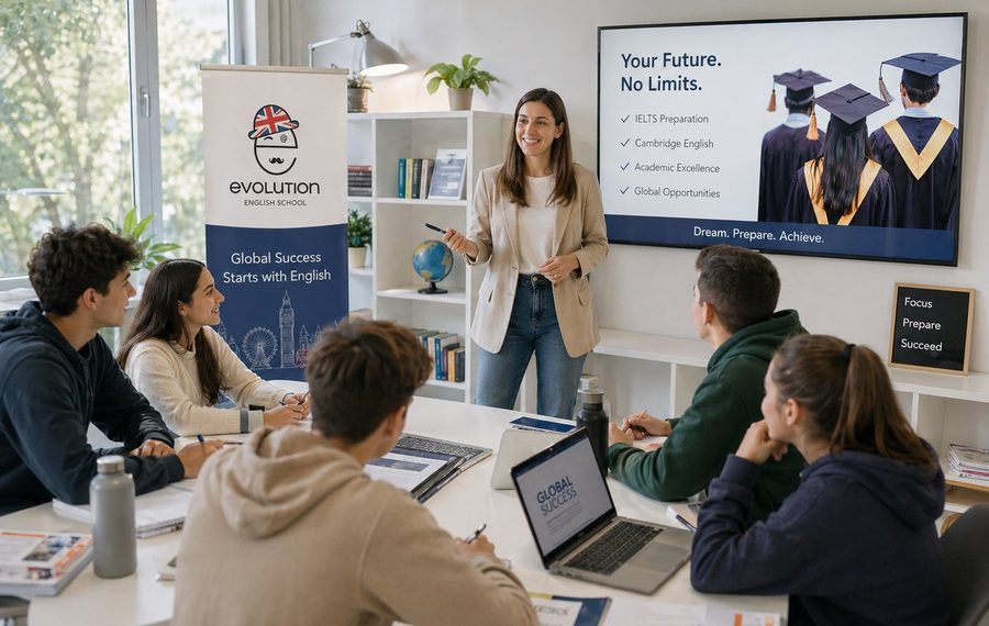 Lezione di inglese per la scuola secondaria di secondo grado