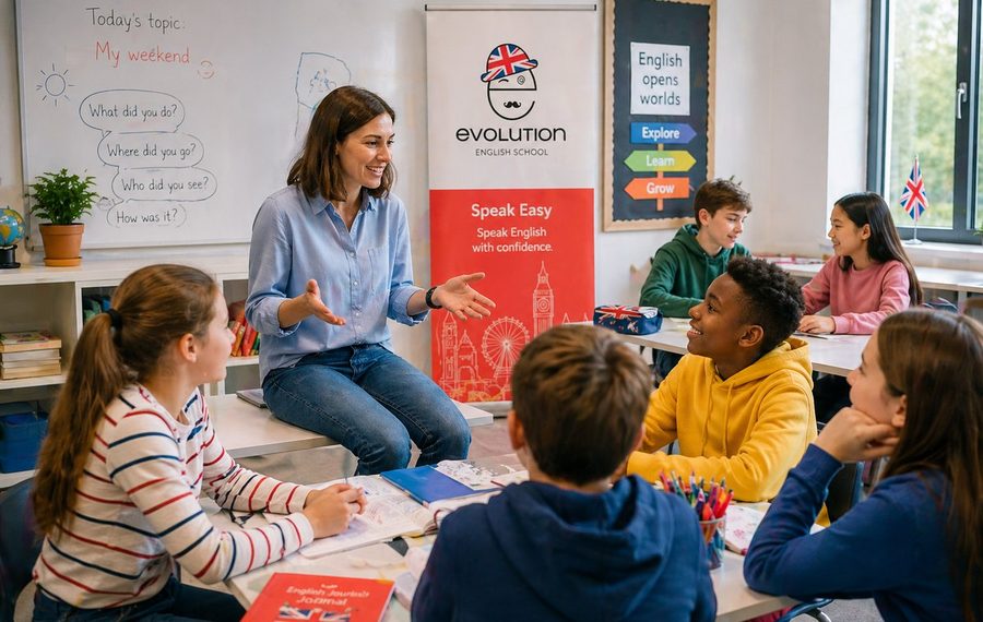 Lezione di inglese per la scuola primaria